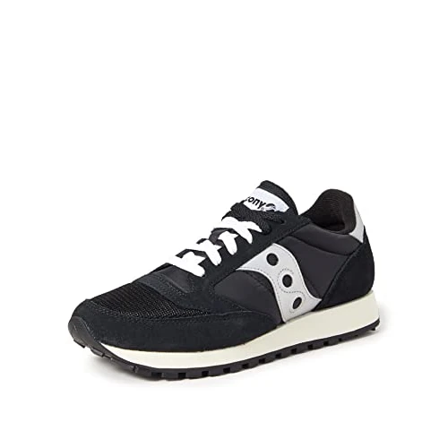 Saucony Jazz Original Vintage, Sneaker Uomo, Black Silver White, 48 EU