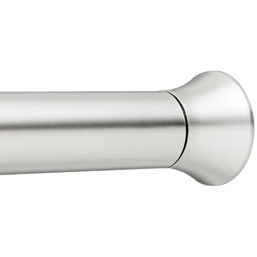 Limited-time offer: Amazon Basics Extendable Shower Curtain Pole, 91 to 137 cm, Nickel from 15.43 £ to 15.43 £ (save 0.00%)