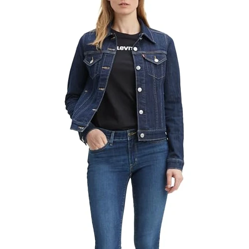 Offerta a tempo: Levi's Original Trucker, Donna, Even Rinse, S - 30% da 130.00 € a 90.99 €