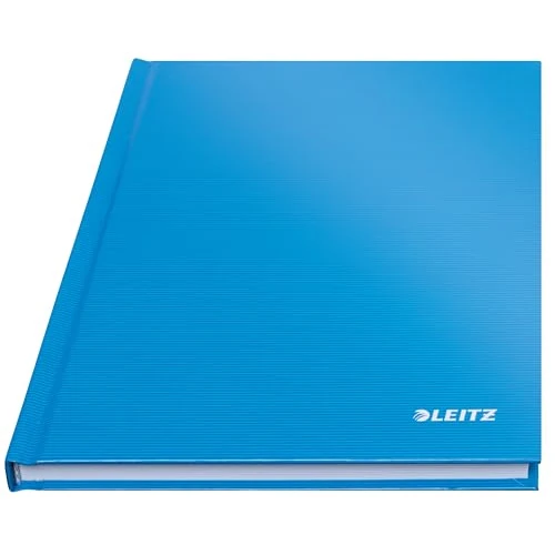 Offre limitée : Leitz Cahier A5 Carré, 160 Pages, 80 Feuilles de Papier Certifié FSC 80 g/m², Couverture Rigide Résistante aux Rayures, Pour Le Bureau, l'École ou Comme Agenda, Série Solid, Bleu Clair, 46660030 de 7.08 EUR à 7.08 EUR (remise 0%)