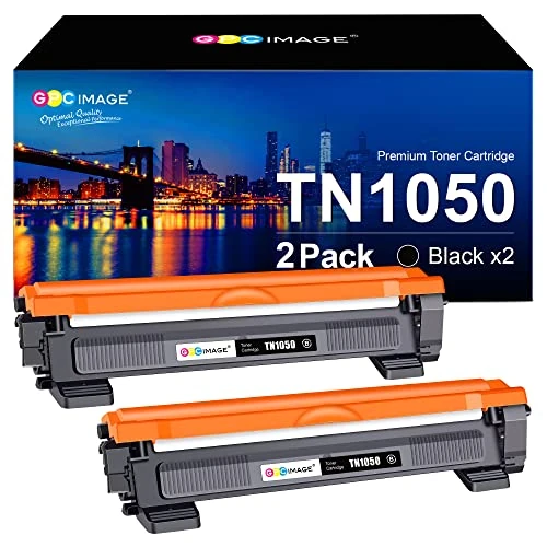 Limited offer: GPC Image Compatible Toner Cartridges Replacement for Brother TN1050 for HL-1112 HL-1110 DCP-1610W DCP-1510 HL-1210W MFC-1810 HL-1212W MFC-1910W DCP-1612W DCP-1512 (Black, 2-Pack) from 28.65 EUR to 19.99 EUR (save 30%)
