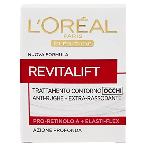Offerta a tempo: L'oréal Paris Revitalift Trattamento contorno Occhi Anti-Rughe + Extra-Rassodante 15 ml - 6% da 23.87 € a 22.49 €