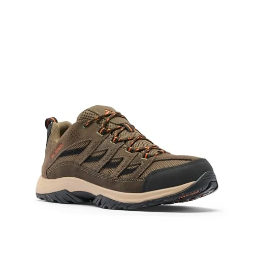 Columbia Crestwood Buty do chodzenia Mężczyźni, Camo Brown Heatwave, 40 EU