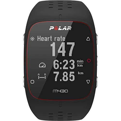 Polar M430 - Esclusiva Amazon - Orologio Sportivo GPS per la Corsa - Tracker cardiofrequenzimetro da Polso, monitoraggio dell'attività e del Sonno 24/7, avvisi con Vibrazione Taglia M
