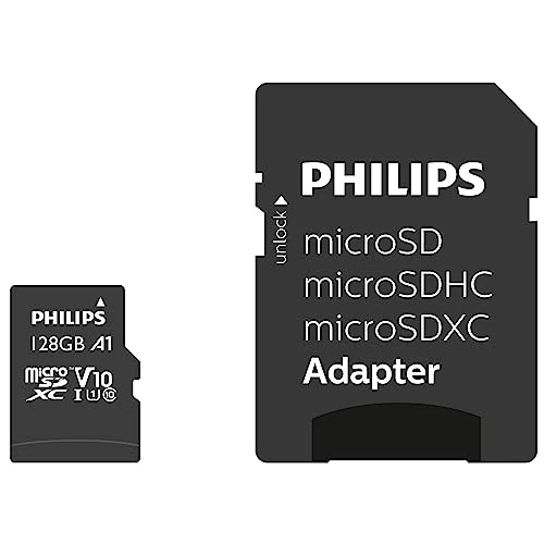 Oferta limitada: Philips Micro SDXC Card 128GB Class 10 incl. Adapter de 15.77 EUR a 15.77 EUR (ahorro 0%)