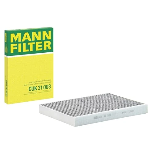 Limited-time offer: MANN-FILTER CUK 31 003 Cabin Air Filter - Pollen Filter with Activated Carbon - for Cars + Transporters from 25.60 £ to 25.60 £ (save 0.00%)