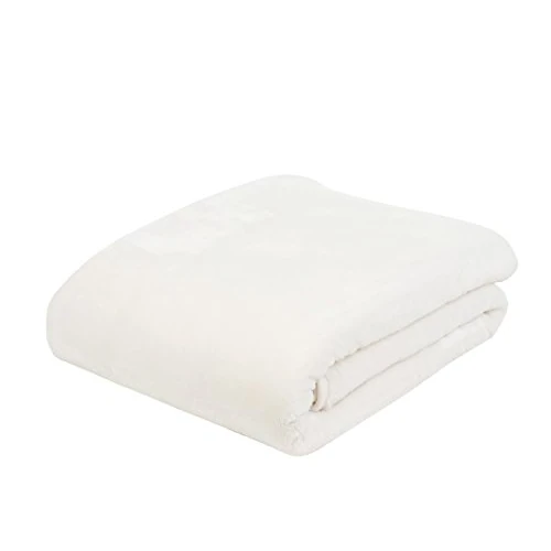 Limited offer: Gözze - Premium Cashmere Feel Cuddly Living Room Blanket/Throw, 500 g/m², 220 x 240 cm - Wool White from 92.95 EUR to 69.82 EUR (save 25%)