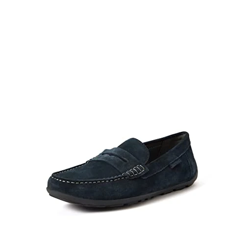 Oferta limitada: Geox J New Fast Boy A, Mocasines para Niño, Azul (Navy) , 29 EU de 45.08 € a 45.08 € (ahorro 0.00%)