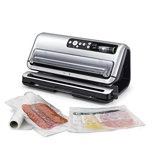 Offre limitee: FoodSaver machine sous vide automatisé et professionnel | compartiment de rangement pour rouleau et cutter | fonction marinade | inclus sacs de mise sous vide assortis [FFS006X] de 294.99 EUR a 147.59 EUR (economie 50%)