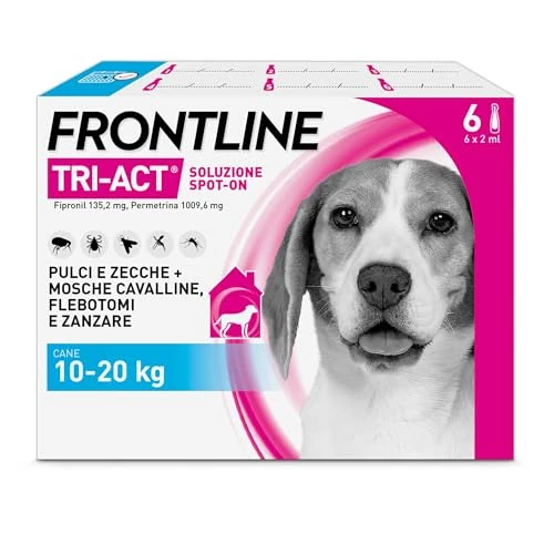 Offre limitee: ANTIPARASSITARIO TRI-ACT per cani 10÷20 kg (cf.6 pipette) de 65.30 EUR a 65.30 EUR (economie 0%)