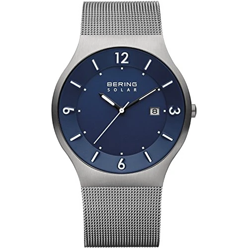 BERING herenhorloge Solar Movement - Solar Collection met roestvrij staal en saffierglas 14440-007