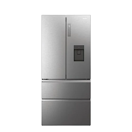 Offerta a tempo: Haier Cube 83 Serie 7 Frigorifero 4 Porte No Frost 536L, Classe E, Wi-Fi App hOn, ABT®, My Zone, Ice Maker, 190x83x66,9 cm (AxLxP) Acciaio Satinato -HCW7819EHMP - 58% da 1985.00 € a 838.12 €