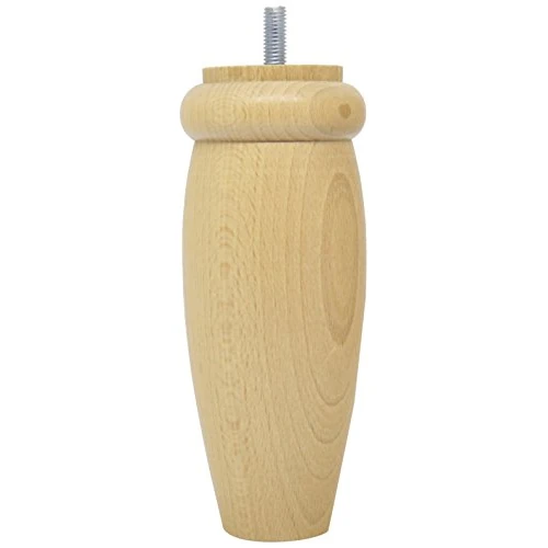 La Fabrique de Pieds Die fertigt-Füße am20170120 Rocking Feet Set of 4 Olive Wood Varnished Clear 15 x 6 x 6 cm