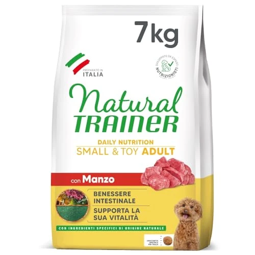 TRAINER Natural Small Beef Rice KG. 7 Dry Food For Dogs