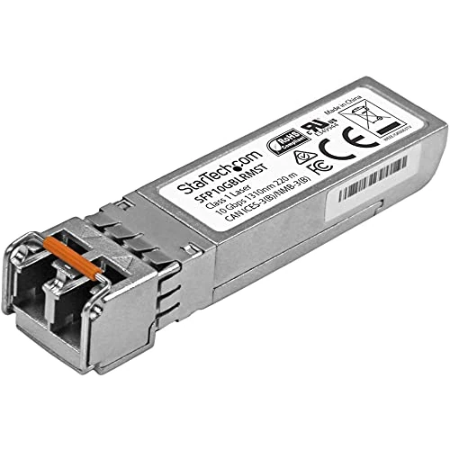 Zeitlich begrenztes Angebot: StarTech.com MSA konformes 10 Gigabit Glasfaser SFP+ Transceiver Modul - 10GBase-LRM - MM LC - 220 m von 146.36 € auf 75.88 € (48.16% Rabatt)