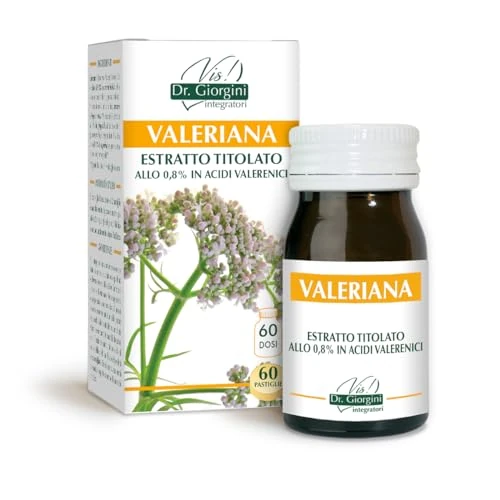 VALERIANA ESTRATTO TITOLATO pastiglie - 30 g (ESTRATTO TITOLATO ALLO 0,8% IN ACIDI VALERENICI)