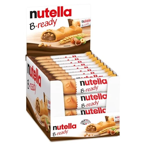 Begrenztes Angebot: Nutella B-ready 22g Riegel, 36er Pack (36 x 22g) von 24.15 EUR auf 24.15 EUR (Rabatt 0%)