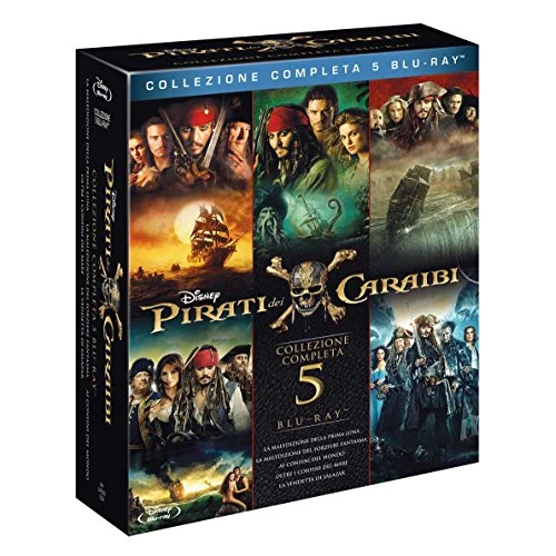 Pirati Dei Caraibi Collection 1-5 (5 Blu-Ray)