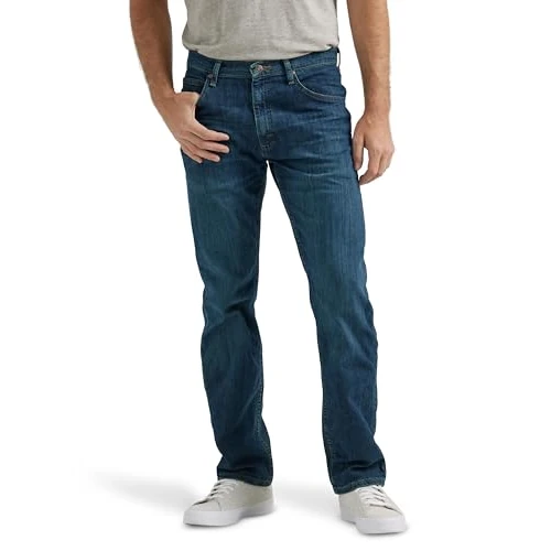 Offerta a tempo: WRANGLER - Jeans Uomo - Vestibilità Dritta Regular - Authentics - Twilight Flex - 15% da 49.95 € a 42.41 €