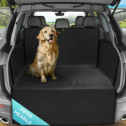 Offerta a tempo: Heldenwerk Protezione universale per bagagliaio di Ideal for Dogs, vano portabagagli con protezione per paraurti, montaggio rapido - 0.00% da 34.95 € a 34.95 €