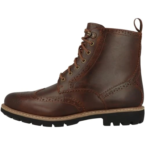 Limited offer: Clarks Batcombe Lord Dark Tan Lea from 150.00 EUR to 72.50 EUR (save 52%)