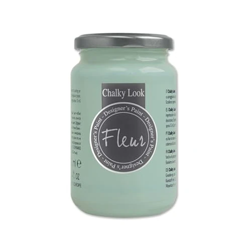 Offerta a tempo: FLEUR DESIGNER'S PAINT | Pittura ad Acqua, Effetto Gesso Naturale, Extra Opaca, Fleur Chalky F79, Colore Malmo Green, Made in Italy, Formato da 330 ml - 0.00% da 19.49 € a 19.49 €