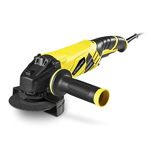 TROTEC Szlifierka kątowa TROTEC PAGS 10-125 – szlifierka do cięcia 1.200 W, prędkość obrotowa od 5.000 min-1 do 12.000 min-1, Ø tarczy: 125 mm, wyłącznik bezpieczeństwa