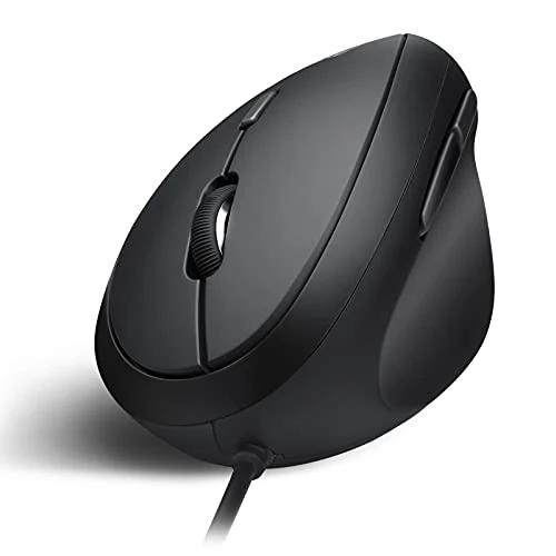 Limited-time offer: Perixx PERIMICE-519 Wired Ergonomic Vertical Mouse - Portable Small Design - 105x67x58 mm - Right Handed Black from $16.99 to $16.99 (save 0.00%)