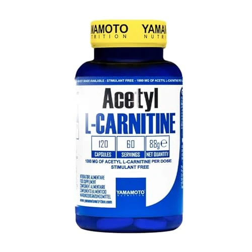 Limited offer: YAMAMOTO NUTRITION Acetyl L-CARNITINE 1000mg 60 Capsules from 19.24 EUR to 14.18 EUR (save 26%)