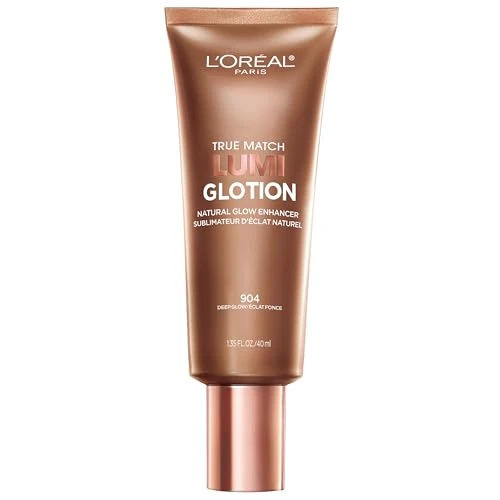 L'Oréal True Match Lumi Glotion Acentuador de brillo natural, polvo 904 Deep, bronce