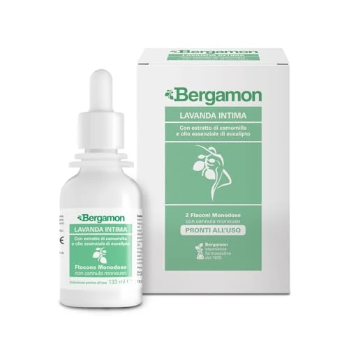 Bergamon, Lavanda intima, 2 Flaconi x 133 ml con cannula monouso