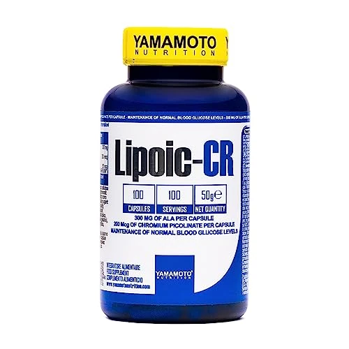 Limited offer: YAMAMOTO NUTRITION Lipoic-CR 100 Capsules from 18.90 EUR to 14.56 EUR (save 23%)