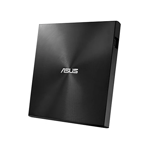 ASUS Masterizzatore Esterno ZenDrive U9M (SDRW-08U9M-U/BLK), Lettore Ultra Slim 8x, CD/DVD, Supporto M-Disc, USB Type-C, compatibile con Windows e Mac OS, Nero
