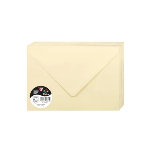 Offerta a tempo: Clairefontaine confezione da pz. 20 Pollen 5842C Buste, 22.9 x 16.2 x 0.1 cm - 0.00% da 9.43 € a 9.43 €