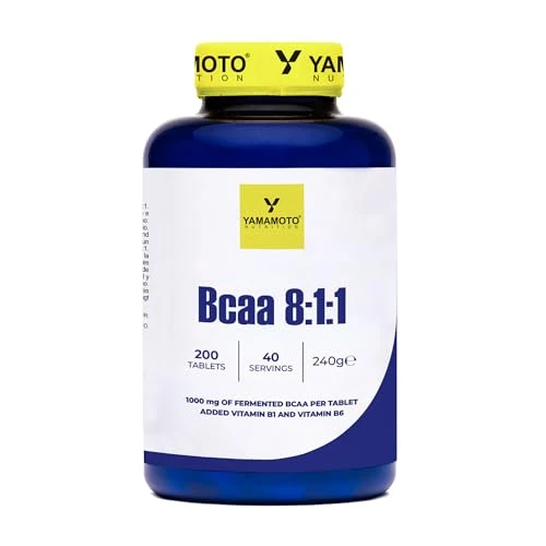 Offerta a tempo: Bcaa 8:1:1 integratore alimentare di aminoacidi a catena ramificata con vitamine B1 e B6 200 compresse - 29% da 21.49 € a 15.32 €