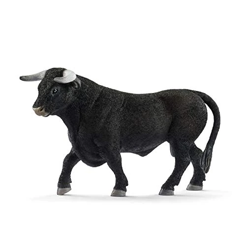 Offerta a tempo: SCHLEICH 13875 Toro nero, da 3 anni, FARM WORLD - Figura, 5 x 14 x 9 cm - 5% da 8.99 € a 8.51 €