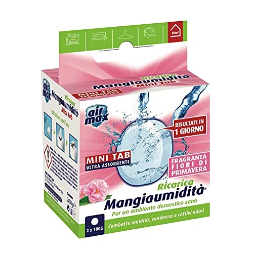 Offerta a tempo: Airmax Ricarica Mini Tabs Fiori di Primavera 2 x 100gr - 40% da 6.70 € a 4.00 €
