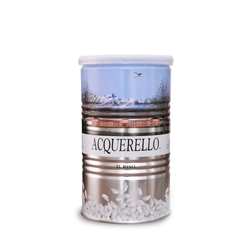 Oferta limitada: Arroz Acquerello envejecido 1 año - Lata de 500 gramos de 11.00 € a 11.00 € (ahorro 0.00%)