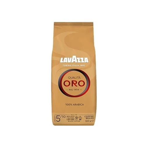 Offerta a tempo: Lavazza Caffè in Grani per Macchina Espresso Qualità Oro - 500 gr - 52% da 20.69 € a 9.99 €