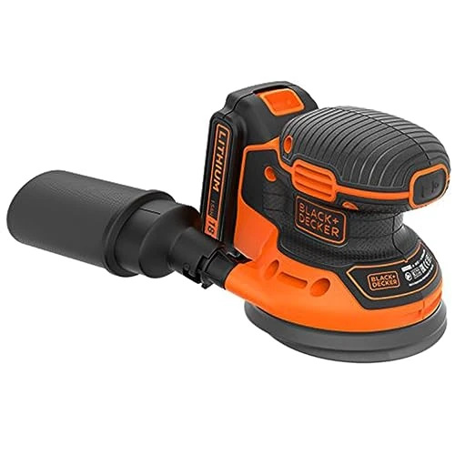Limited offer: BLACK+DECKER BDCROS18-QW Electric Orbital Sander 18 V, Orange, Set of 4 Pieces from 99.95 EUR to 60.91 EUR (save 39%)