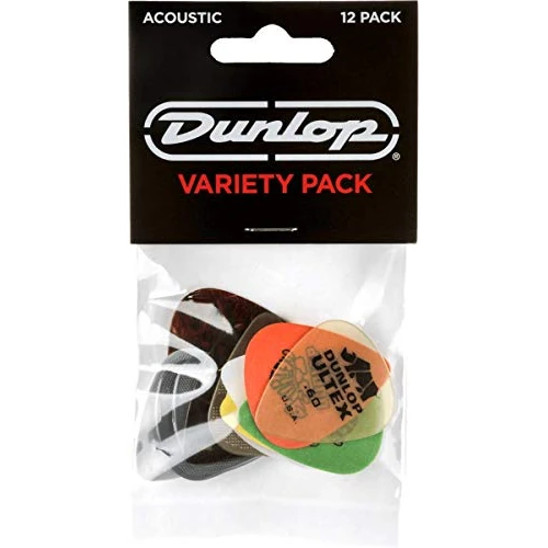 Dunlop Picks - Variety - PVP112 Acoustic - Pack 12