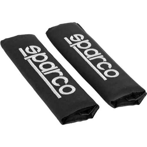 Offerta a tempo: Sparco SPC1204BK Protezioni per Cintura di Sicurezza, Nero, Set di 2 - 0.00% da 15.22 € a 15.22 €