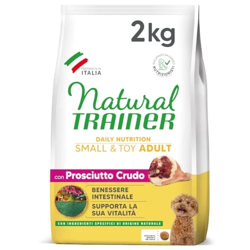 Trainer Natural - Comida para Perros Small and Toy Adult, jamón Crudo, 2 kg