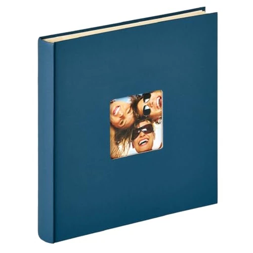 Offerta a tempo: walther design album fotografico blu 33 x 34 cm Album autoadesivo con ritaglio di copertina, Fun SK-110-L - 48% da 50.18 € a 25.99 €