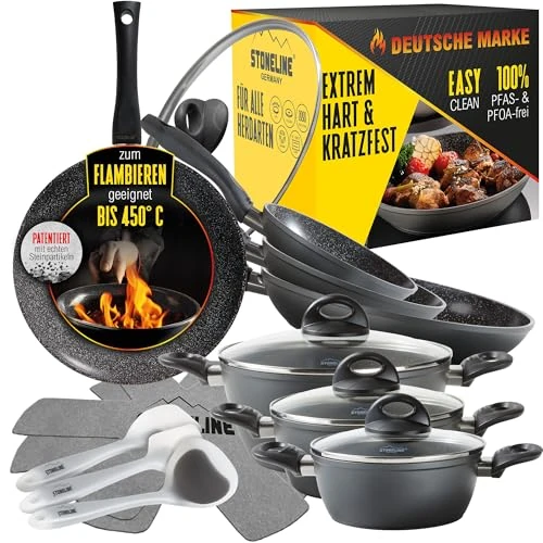Beperkte aanbieding: STONELINE CERAMIC Kochgeschirr-Set 16-tlg. van 142.95 EUR naar 142.95 EUR (besparing 0%)