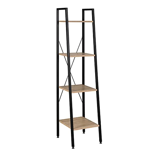 Offerta a tempo: WOLTU Scaffale Angolo a 4 Ripiani per Studio Ufficio Mensole in Legno Fioriera Porta Piante RGB9284hei - 35% da 47.99 € a 31.34 €