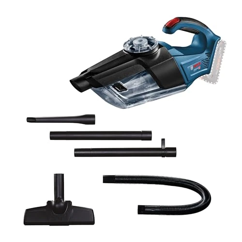Beperkte aanbieding: Bosch Professional 18V System accuhandstofzuiger GAS 18V-1 met afzuigbuis, spleetzuigmond, tapijtzuigmond, reservoirinhoud 1 liter, zonder accu/oplader van 122.15 EUR naar 72.22 EUR (besparing 41%)