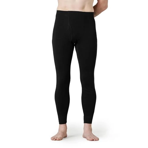 Offre limitee: LAPASA Pantalon Thermique Homme Laine Mérinos 100% Naturelle Bas sous-Vêtement Sport Automne-Hiver M30 Noir (Chaud) S de 54.99 EUR a 47.02 EUR (economie 14%)
