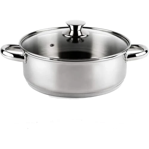 Limited offer: Vier CI22 Saucepan Diameter 22 cm 18/10 Stainless Steel from 37.02 EUR to 17.46 EUR (save 53%)
