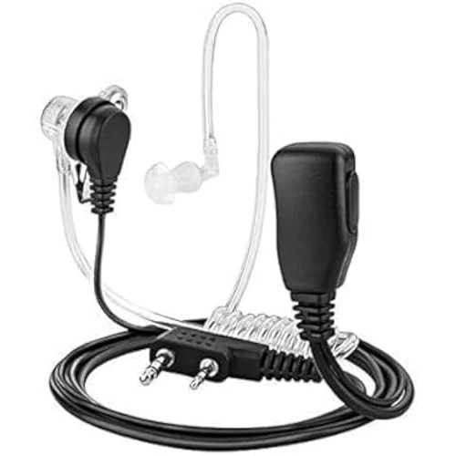 Offerta a tempo: Auricolari, microfono e telecomando parla/ascolta a 2 poli, per radio Baofeng e Kenwood UV-5R, 888S, UV-52 - 0.00% da 9.49 € a 9.49 €